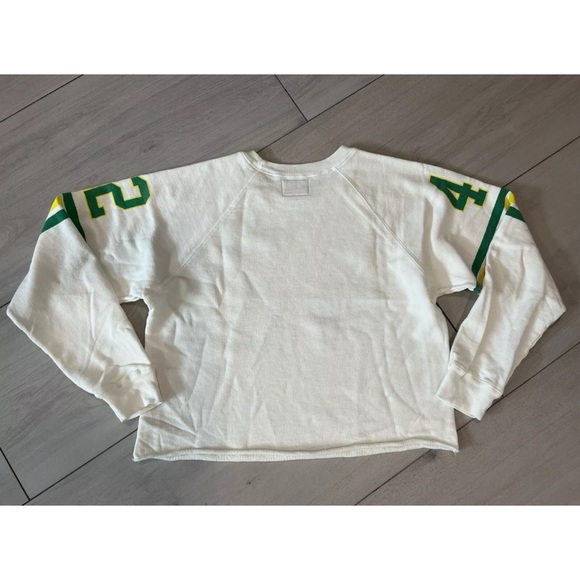 NWOT Free People Retro Brand Varsity Sweatshirt - Picture 7 of 12